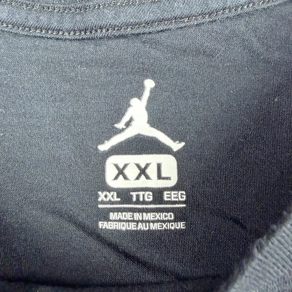 Jordan Brand Los Jordan Men's XXL Black Short‎ Sleeve Graphic T-Shirt